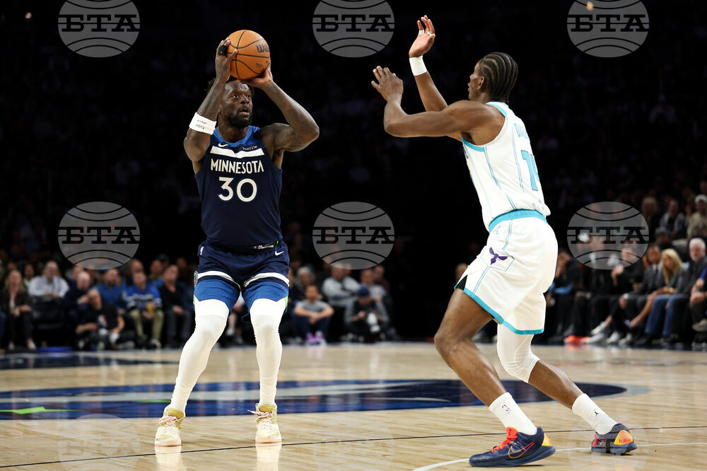 Hornets Timberwolves Basketball