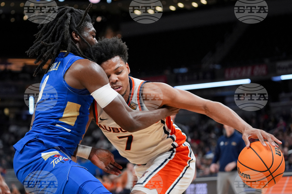 NCAA Tulsa Auburn NIT Basketball