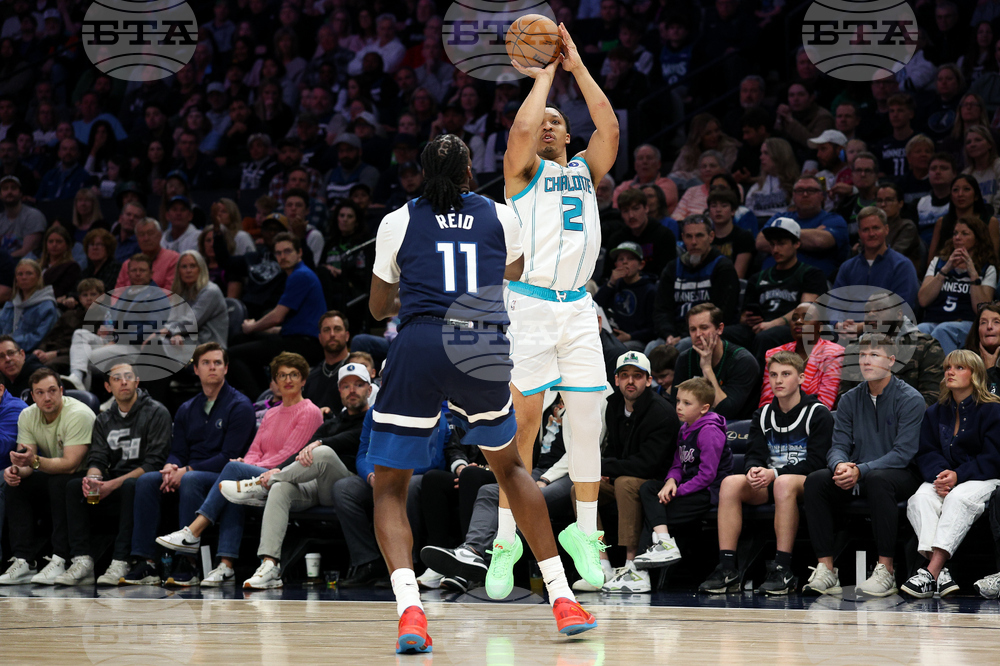 Hornets Timberwolves Basketball