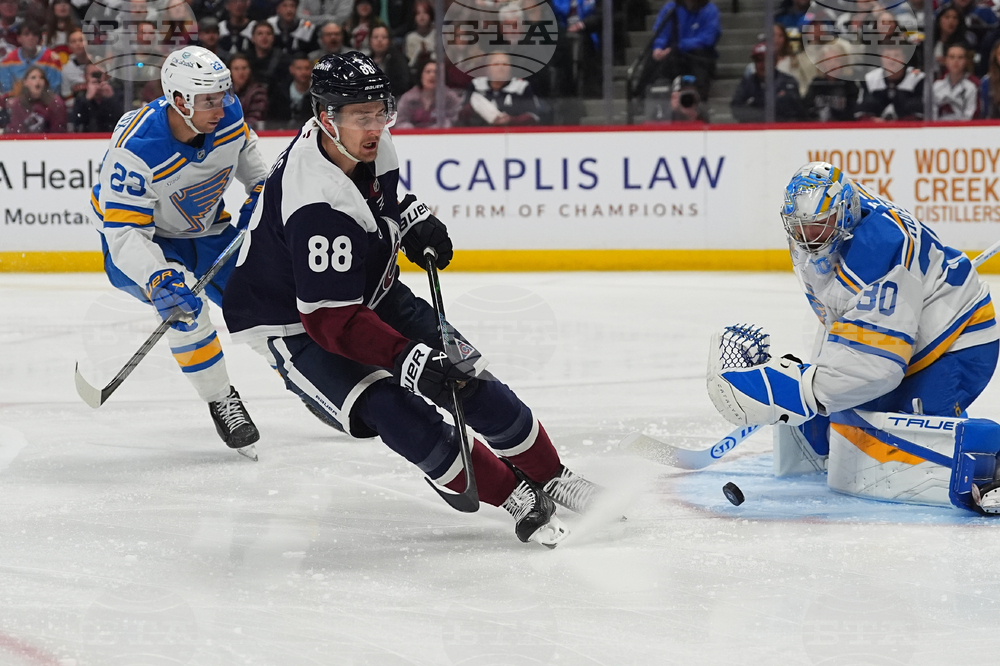 Blues Avalanche Hockey