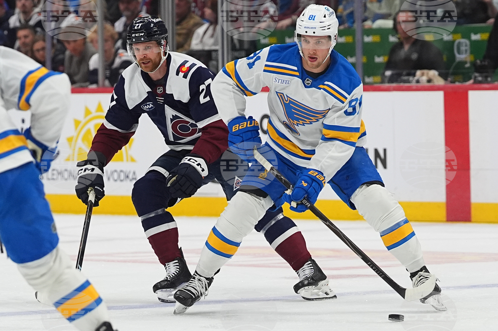 Blues Avalanche Hockey