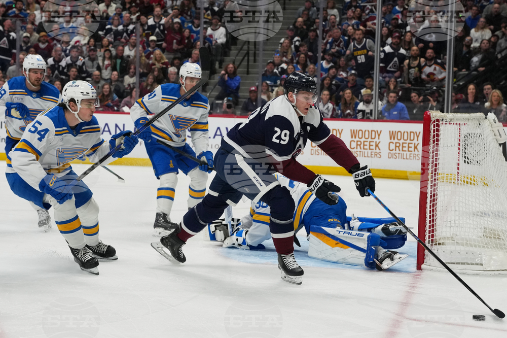 Blues Avalanche Hockey