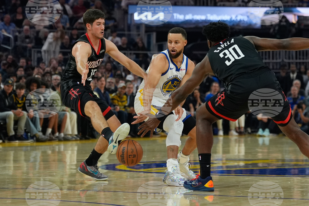 Rockets Warriors Basketball