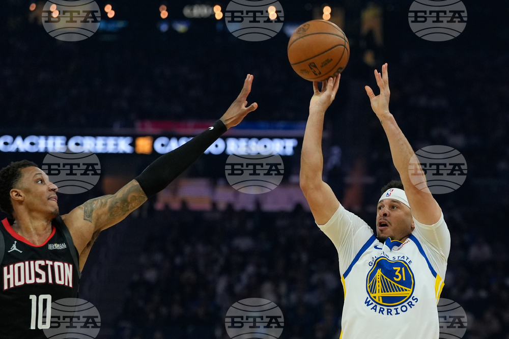 Rockets Warriors Basketball