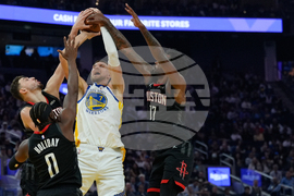 Rockets Warriors Basketball