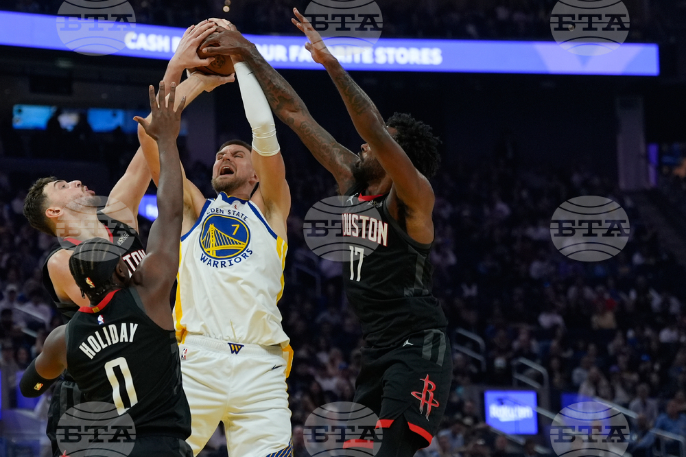 Rockets Warriors Basketball