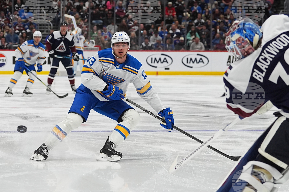 Blues Avalanche Hockey