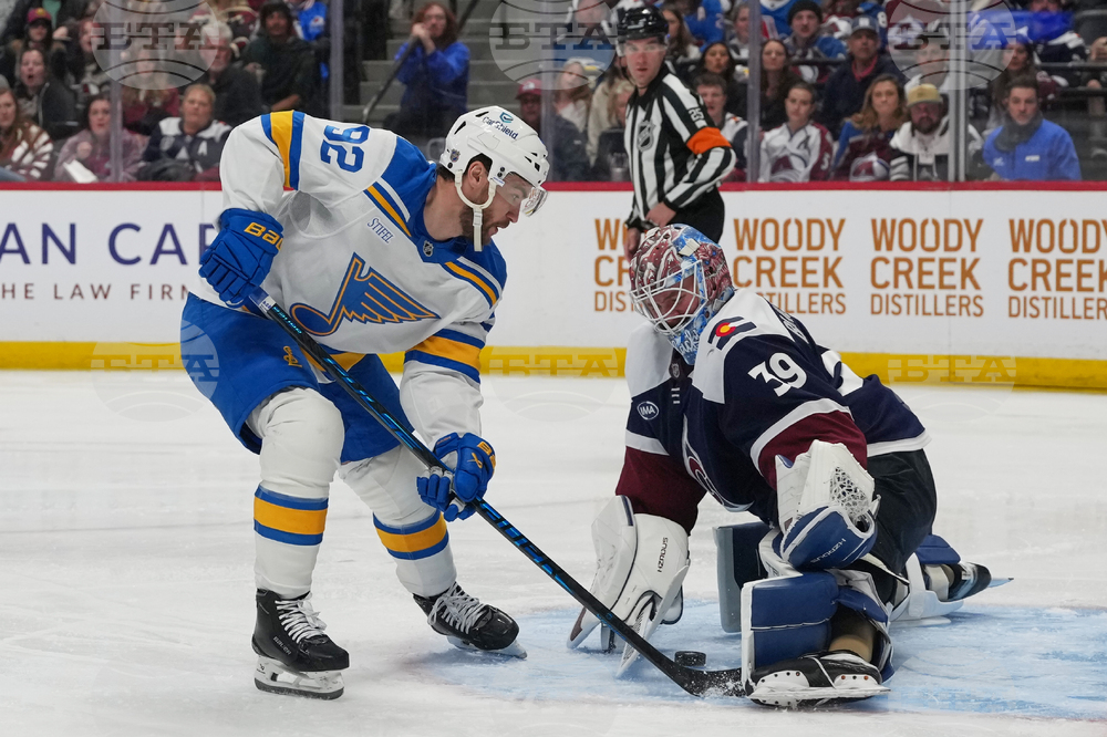 Blues Avalanche Hockey