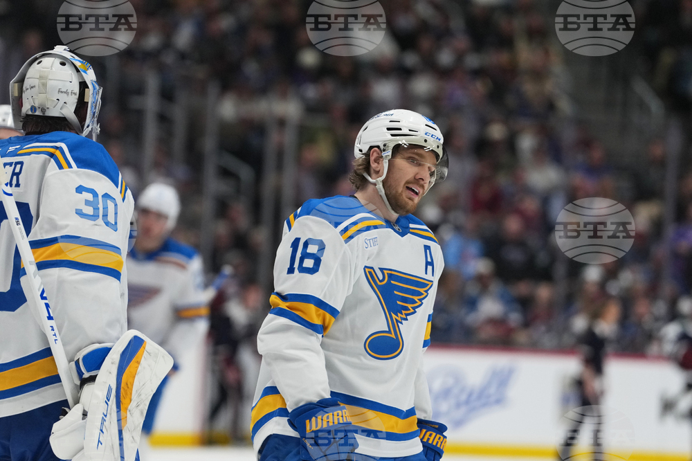 Blues Avalanche Hockey