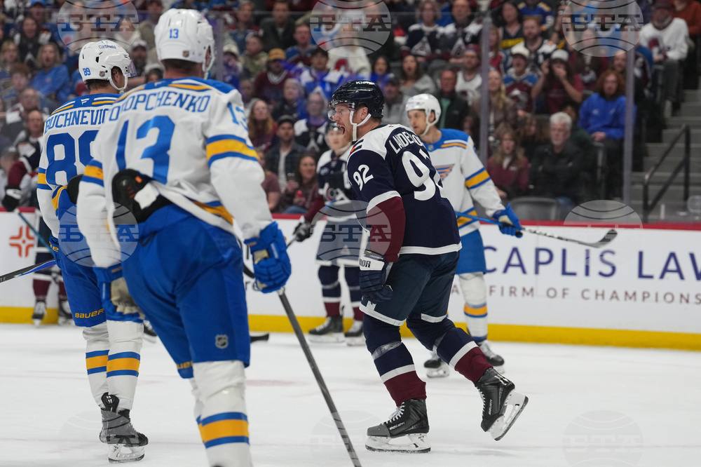 Blues Avalanche Hockey