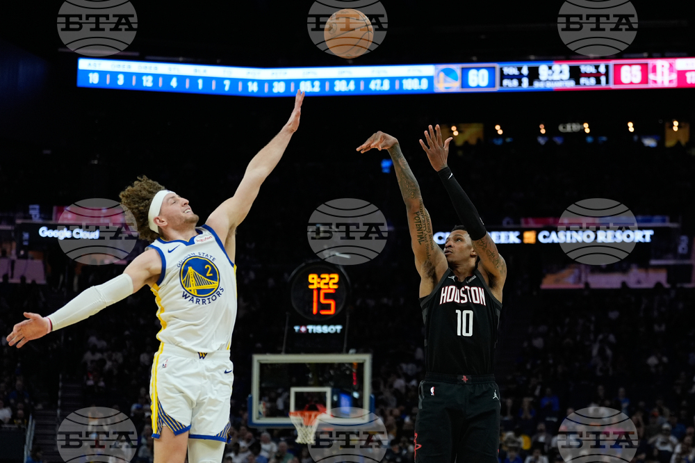 Rockets Warriors Basketball