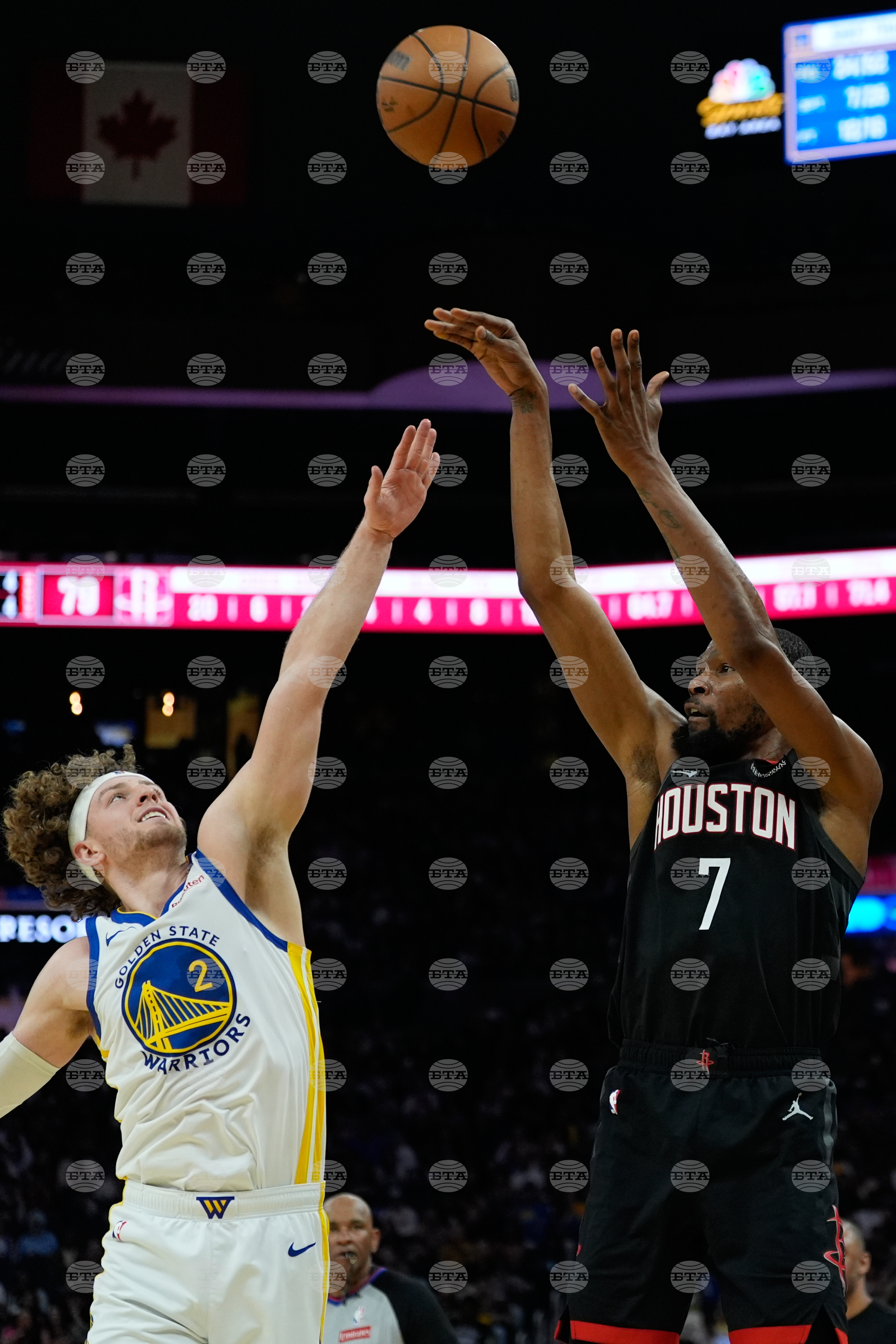 Rockets Warriors Basketball