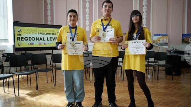 Шестокласник от Математическата гимназия в Разград ще представи училището за втора поредна година на националния кръг на Spelling Bee