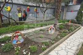 Петрич - къща-музей „Ванга“ - великденска украса