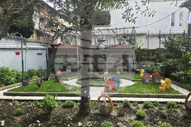 Петрич - къща-музей „Ванга“ - великденска украса