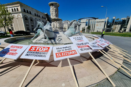 Северна Македония - Скопие - протестен марш