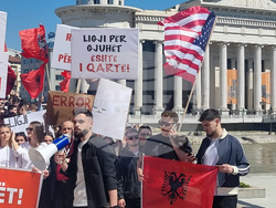 Северна Македония - Скопие - протестен марш