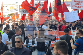 Северна Македония - Скопие - протестен марш