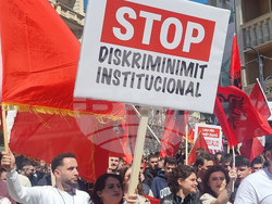 Северна Македония - Скопие - протестен марш