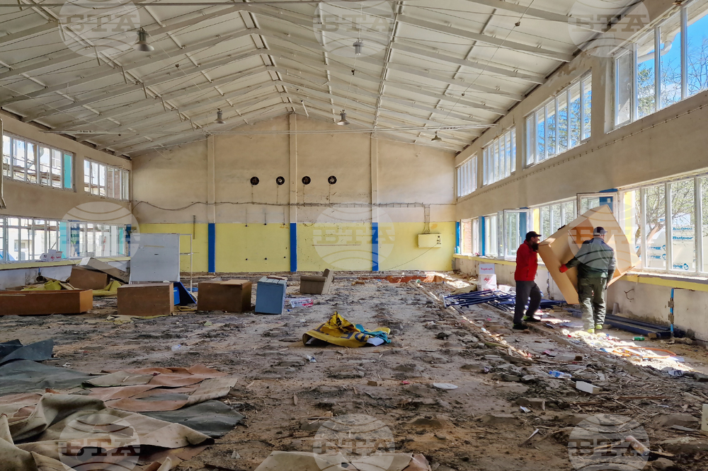 Шумен - Зала „Плиска“ - ремонт