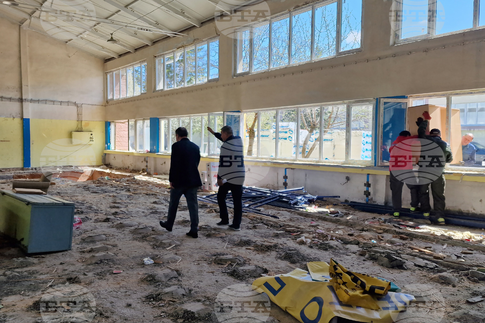 Шумен - Зала „Плиска“ - ремонт