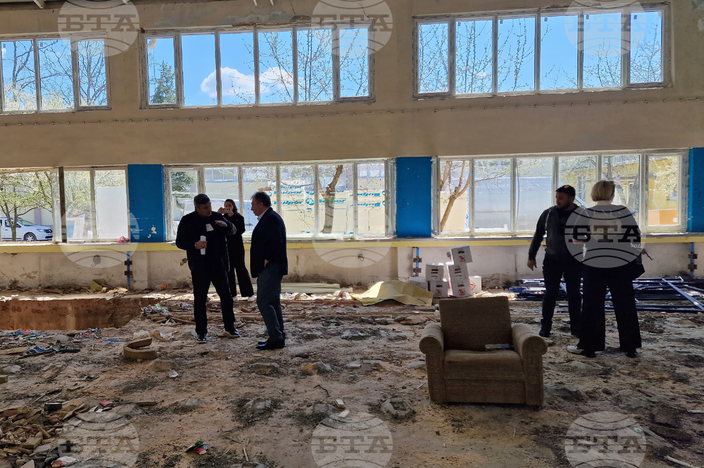 Шумен - Зала „Плиска“ - ремонт