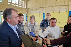 Шумен - Зала „Плиска“ - ремонт