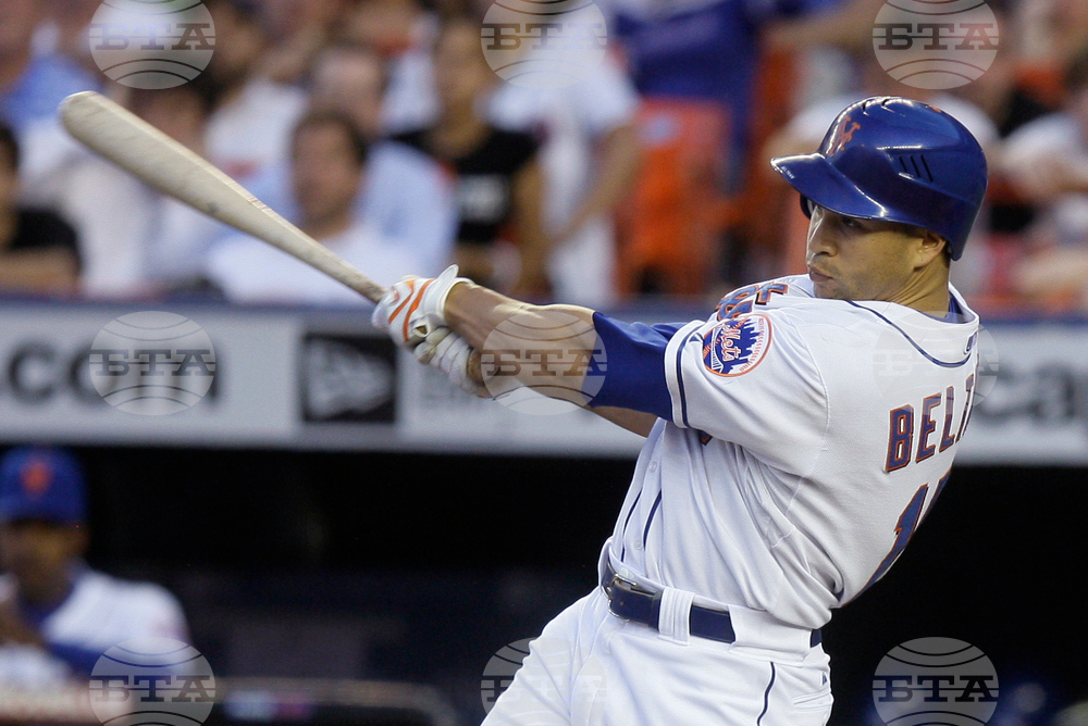 Mets Beltran Number Retired Baseball