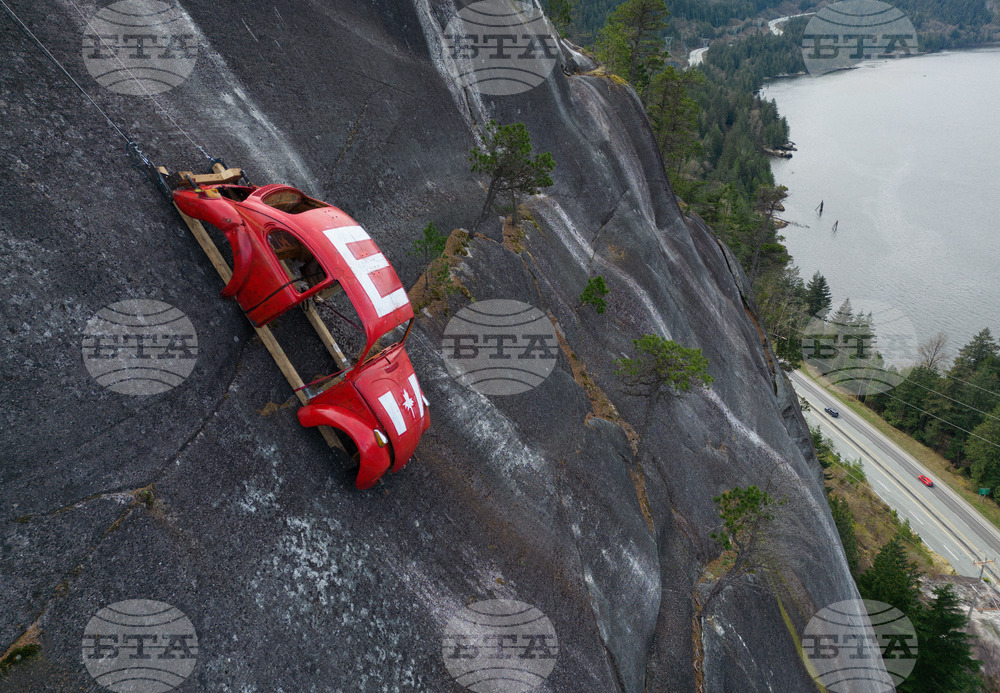 APTOPIX Canada Volkswagen Prank