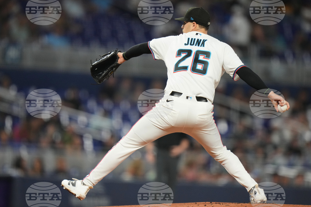 Reds Marlins Baseball