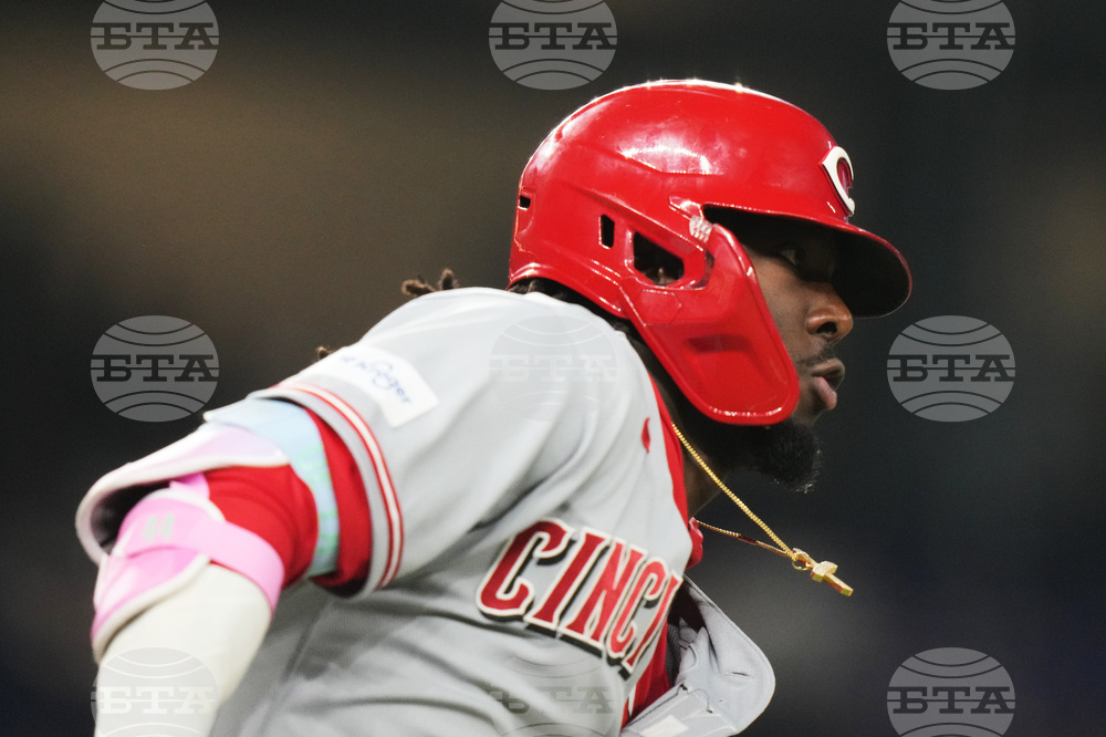 Reds Marlins Baseball