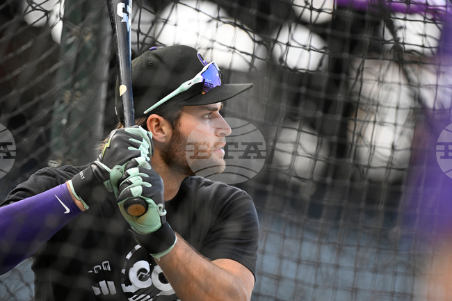 Astros Rockies Baseball