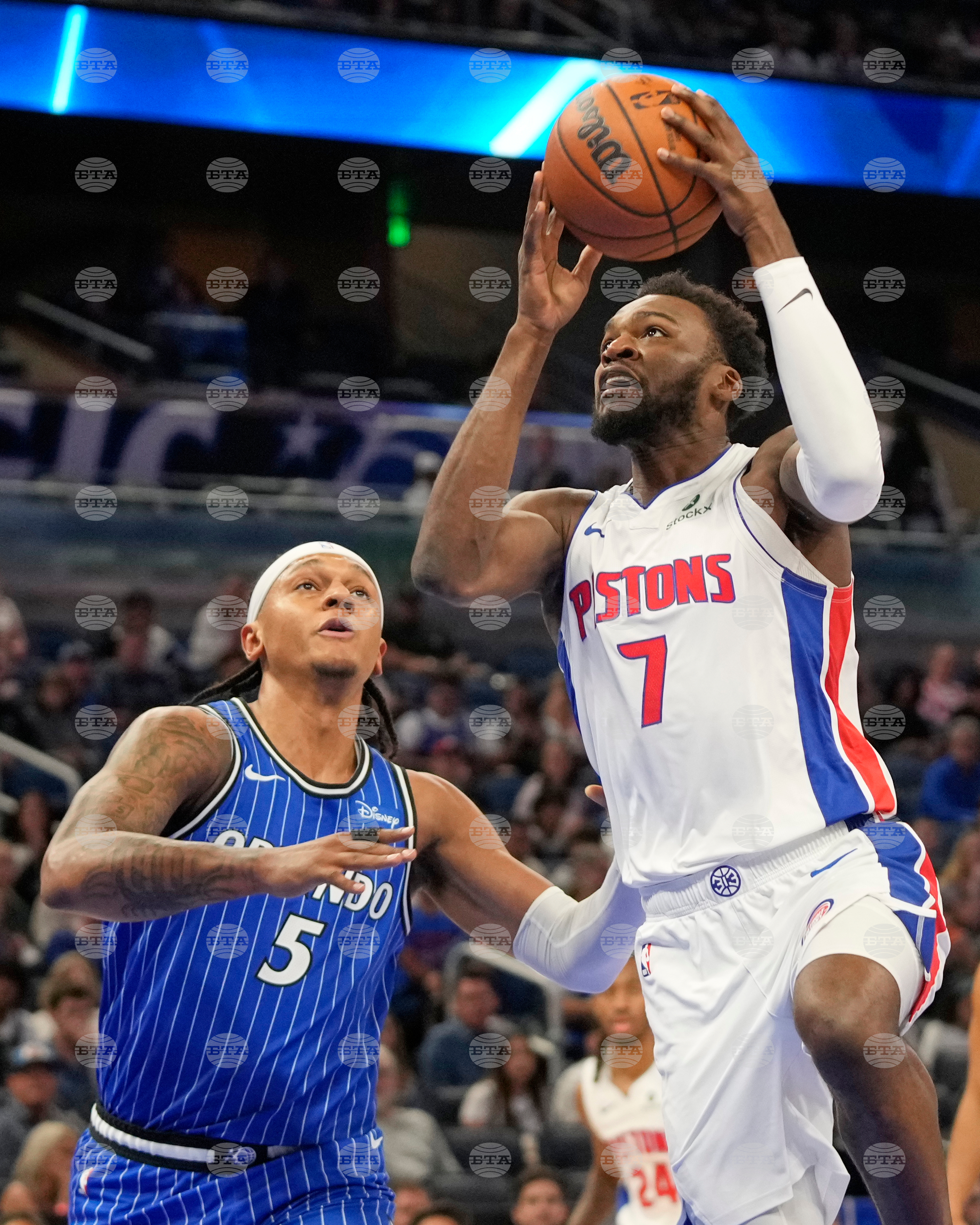 Pistons Magic Basketball