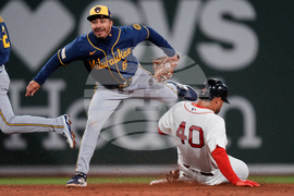 Brewers Red Sox Baseball