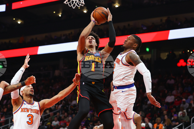Knicks Hawks Basketball