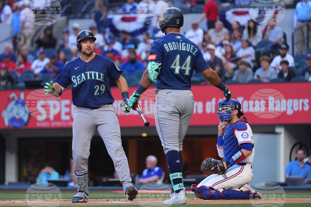 Mariners Rangers Baseball