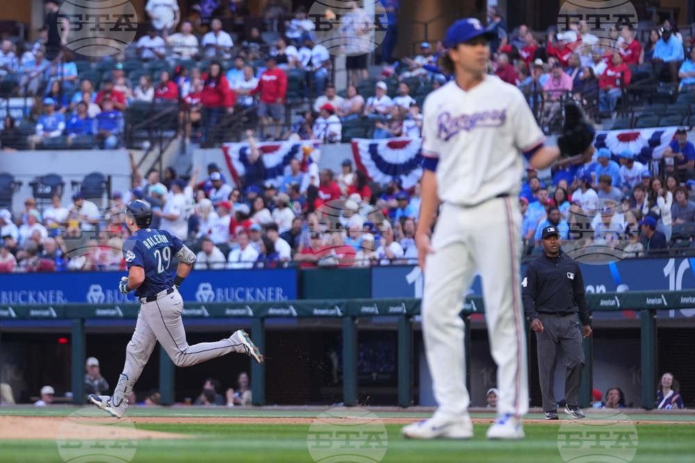 Mariners Rangers Baseball