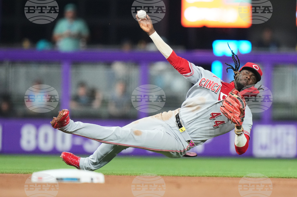 Reds Marlins Baseball