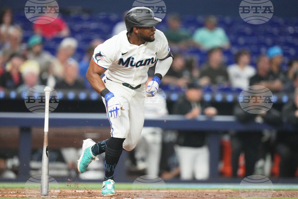 Reds Marlins Baseball