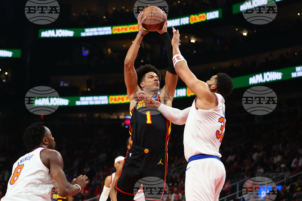 Knicks Hawks Basketball