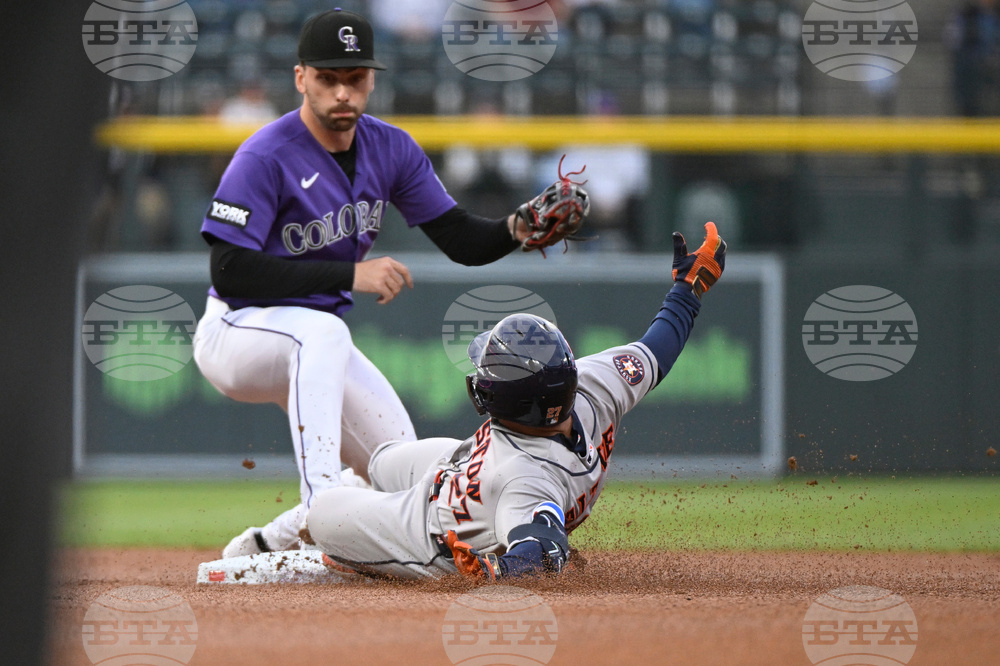 Astros Rockies Baseball