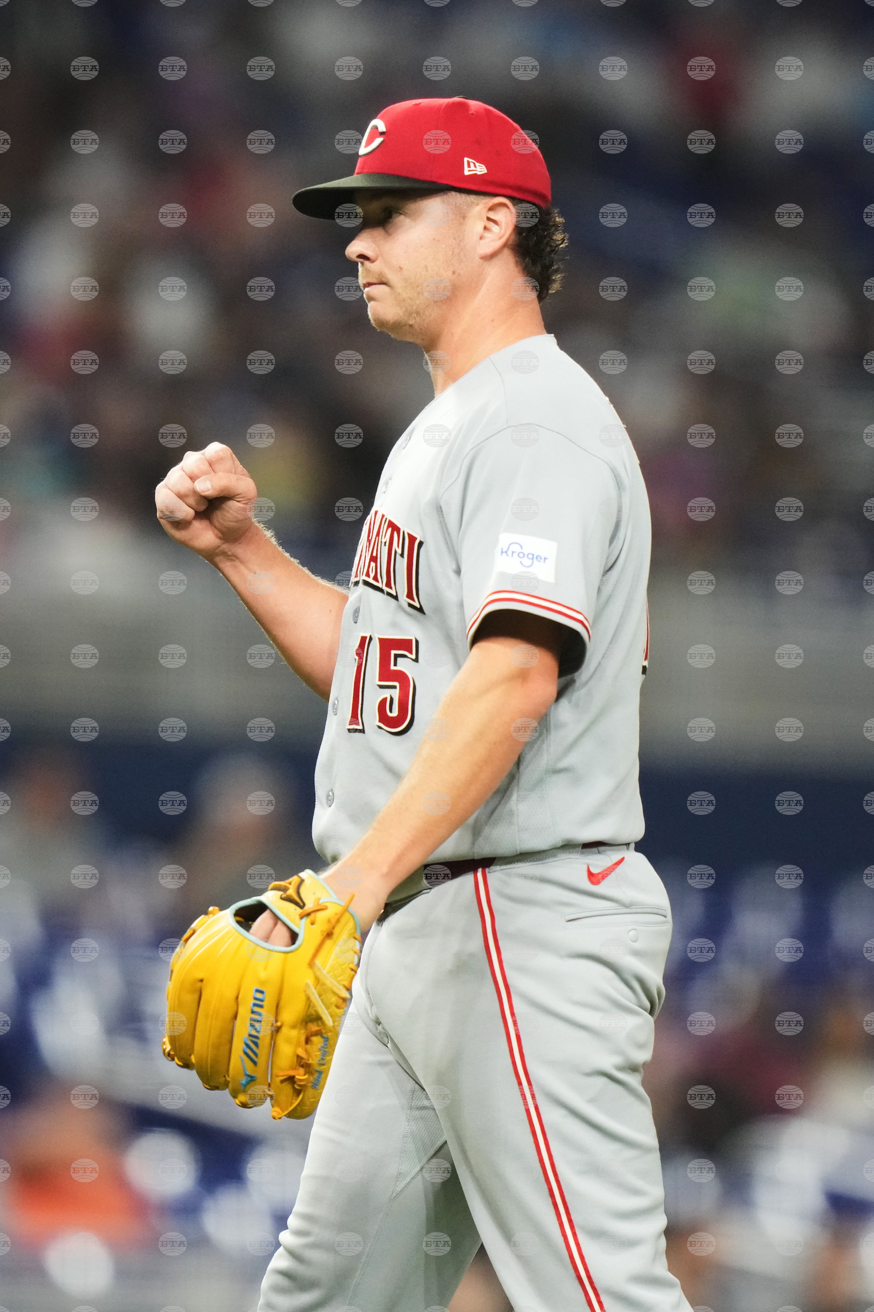 Reds Marlins Baseball