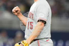 Reds Marlins Baseball