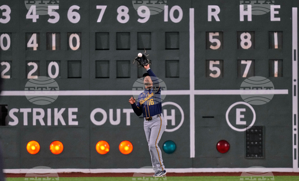 Brewers Red Sox Baseball