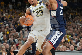 NCAA UConn Michigan Basketball