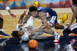 NCAA UConn Michigan Basketball