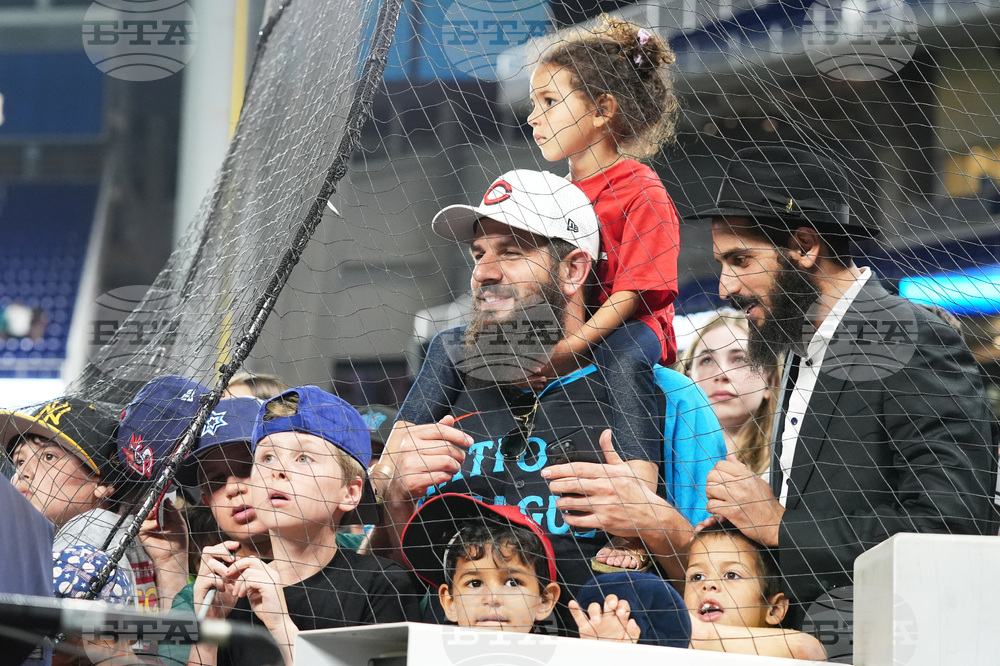 Reds Marlins Baseball