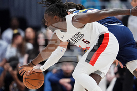 Trail Blazers Nuggets Basketball