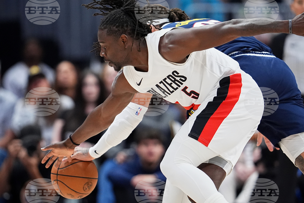 Trail Blazers Nuggets Basketball