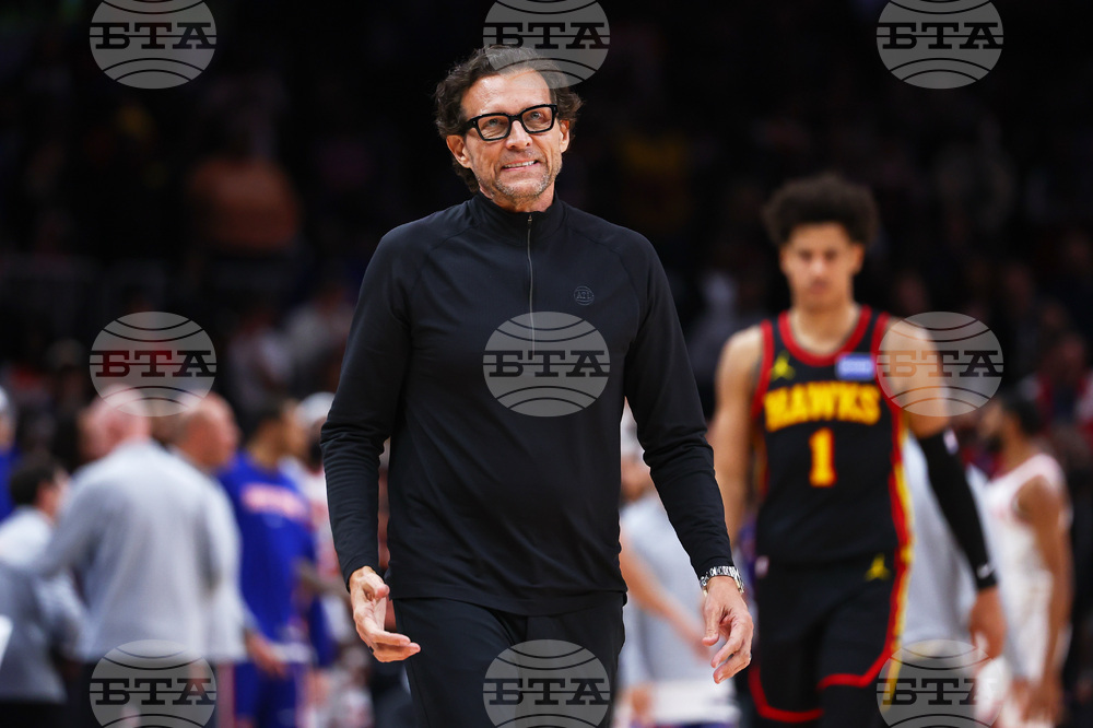 Knicks Hawks Basketball